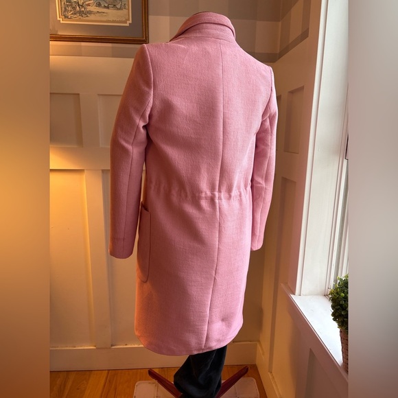 Zara Pink Blazer Coat Size XS - Picture 3 of 9